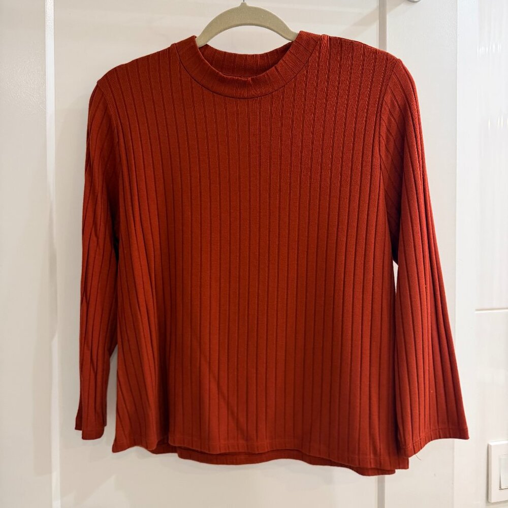 Lou & Grey Rust Sweater